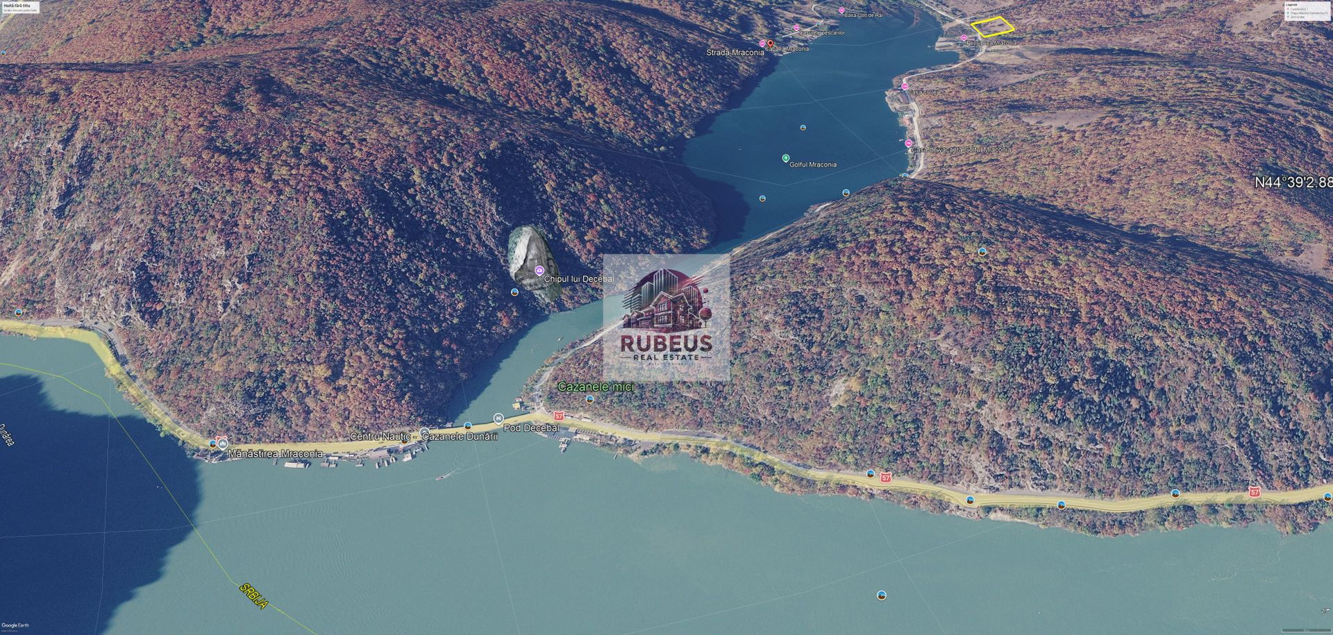 Teren intravilan 2.580 mp Eșelnița, acces DN57, ideal turism, locuinte - Poză 4