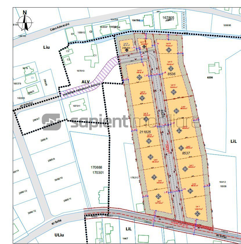 Parcele de case strada Sofiei - Poză 2