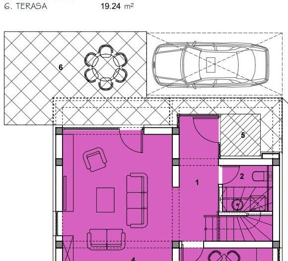 vila indiv-stil medit.,2parcari,curte/centru Popesti-Leordeni - Poză 3