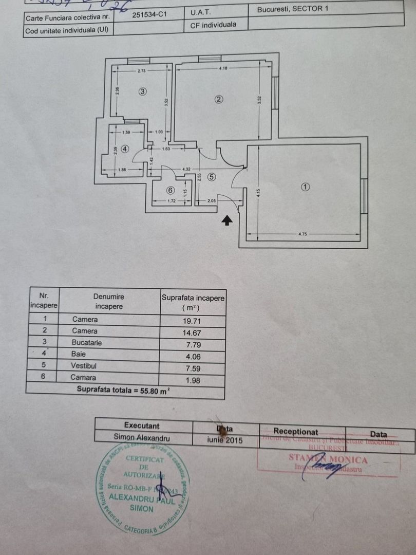 Apartament Iancu de Hunedoara, etaj 5/6, renovat, 3 min metrou - Poză 21