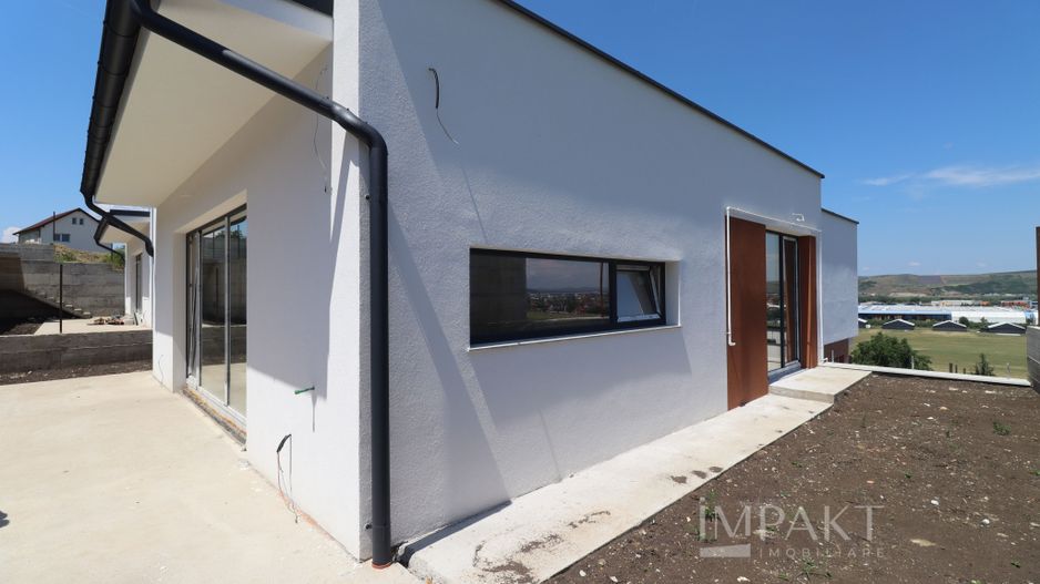 Casa individuala semifinisata, teren 600 mp, Chinteni! - Poză 3