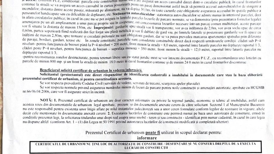 Teren intravilan construcții 430 mp dubla deschidere la strada! - Poză 13