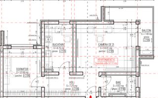 Decomandat. Zona Buziasului. Parcare in curte. - Schiță 7