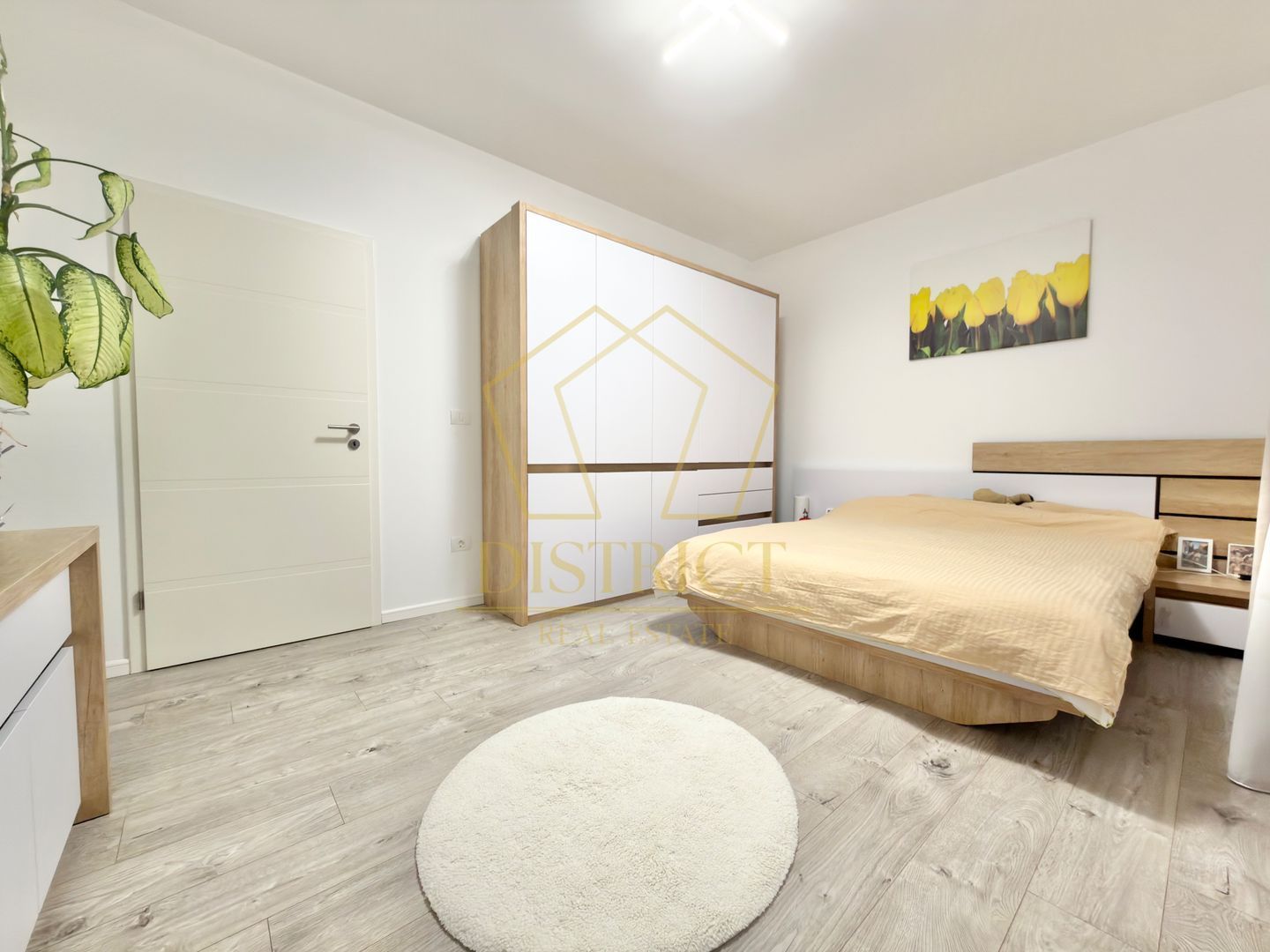 Apartament cu 3 camere mobilat si utlat, 70 mp utili, in Giroc la etajul 2. - Poză 10