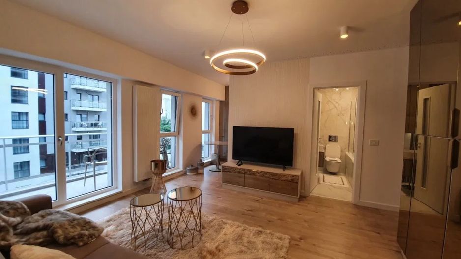 STUDIO DUBLU BELVEDERE RESIDENCE, BLOC NOU, LOC PARCARE, CENTRALA - Poză 1