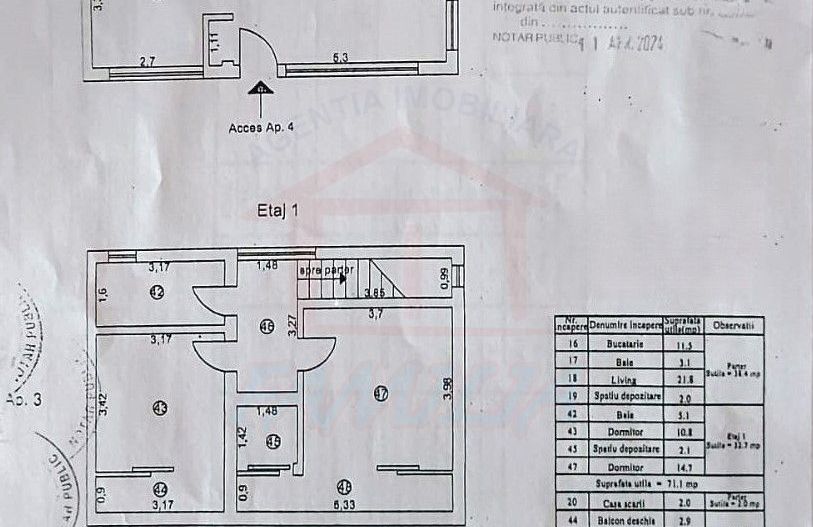 238.000 €  Condominium elegant, nou, în inima orașului Gal - Poză 11