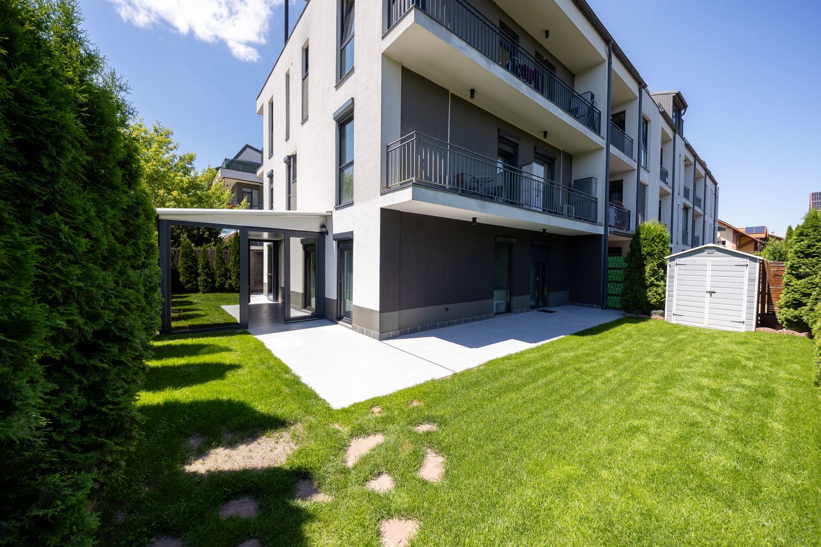 Apartament 3 camere | Grynvest Residence | Curte  99 mp | Terasa 53 - Poză 18