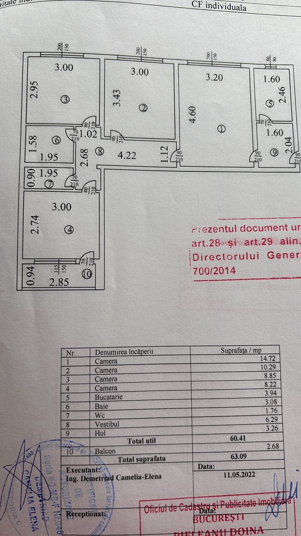 Apartament 4 camere necesita renovare Pacii, Apusului - Poză 1