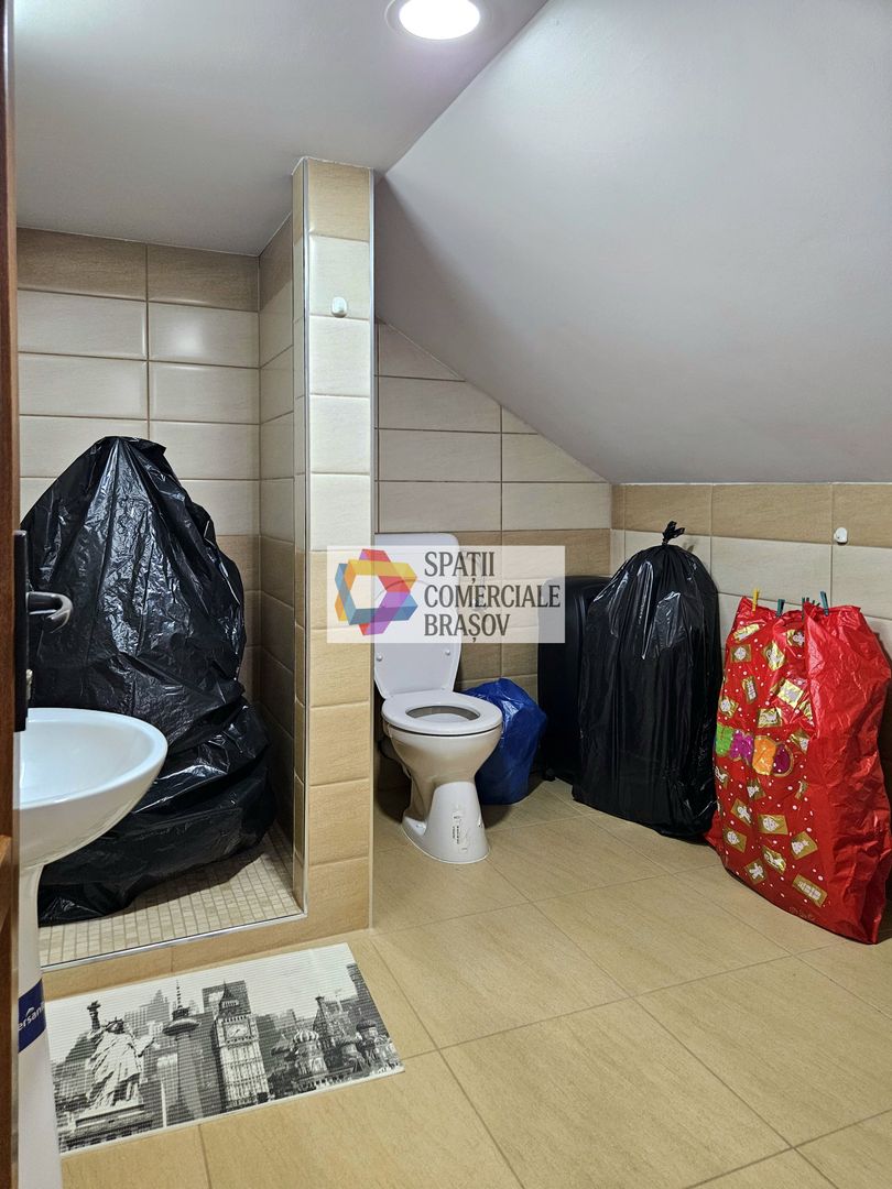 Casă plus Spațiu comercial  741 mp, Teren 906 mp Brasov - zona Blumana - Poză 47