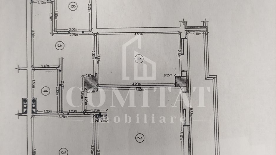 Apartament cu 3 camere | 71 mp | Vivo - Poză 14