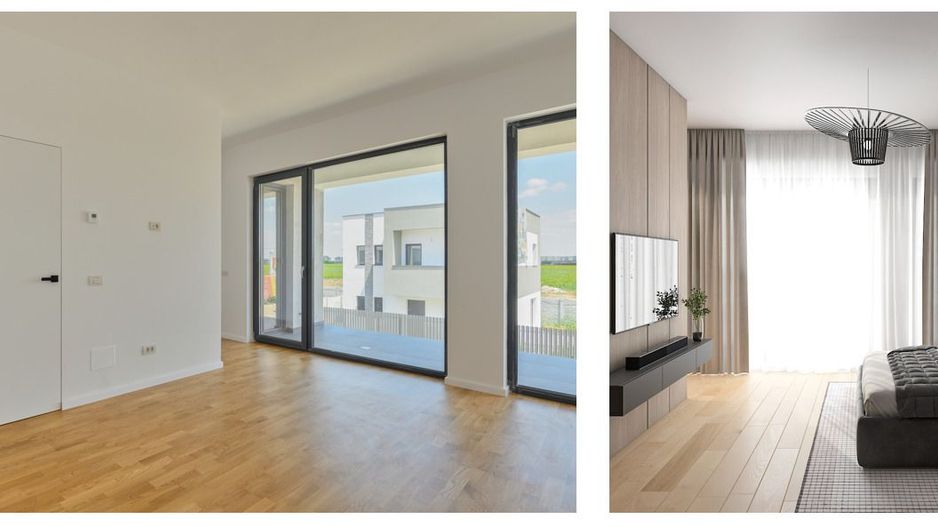 Ultima vila PREMIUM 5 camere Tunari, acces PIPERA, 350 m2 curte - Poză 8