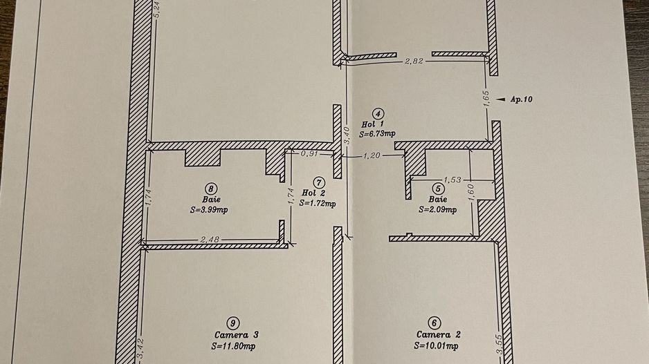 Girocului-Lidl | Decomandat | 2 Balcoane | 2 bai | Mobilat-Utilat - Poză 9