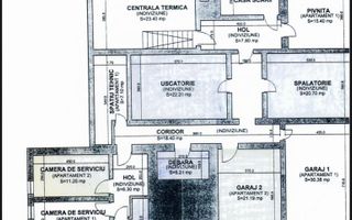 4 rooms ***203 SQM useful*** / 38 SQM terrace + garage / Primaverii - Schiță 42