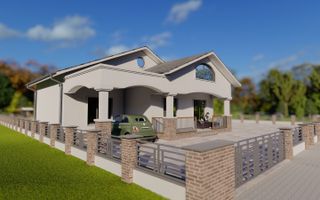 🏡 Case de vânzare – 5 ari teren | Curte amenajată | - Poză 1