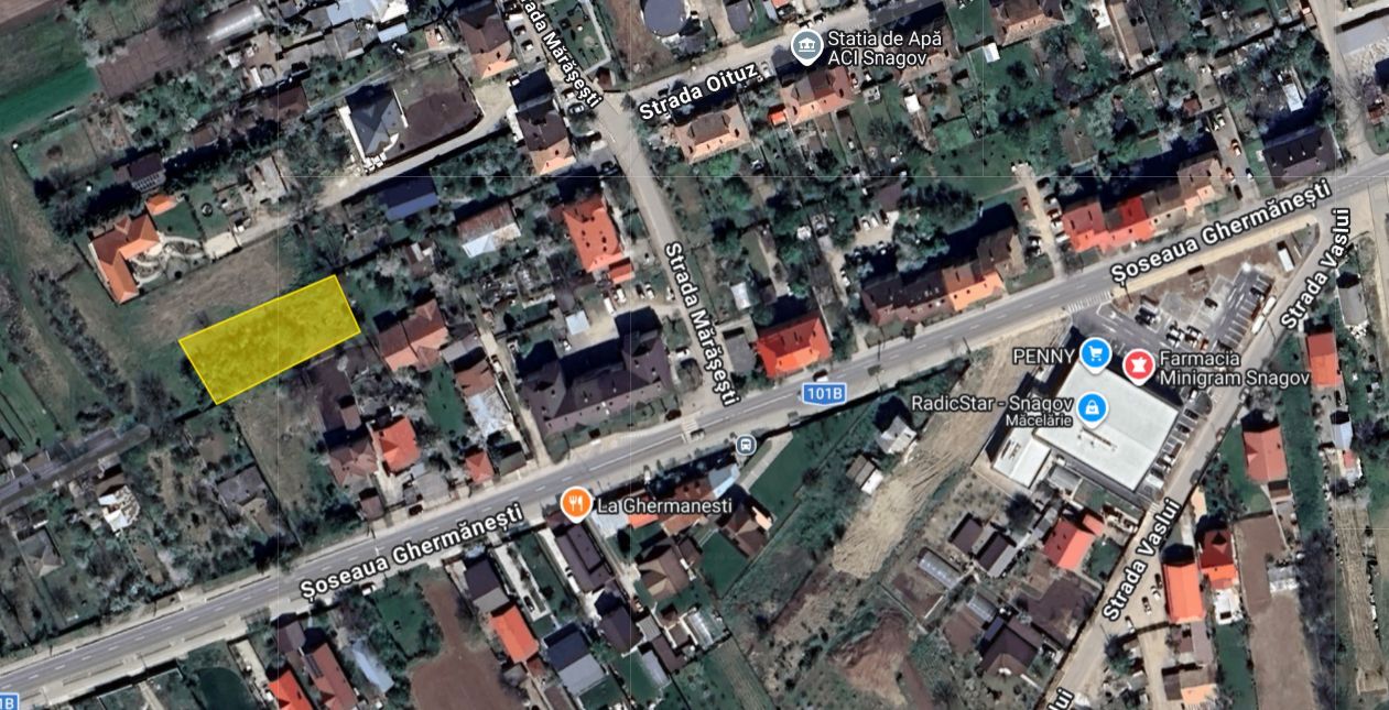 Teren intravilan Ghermanesti - Poză 2