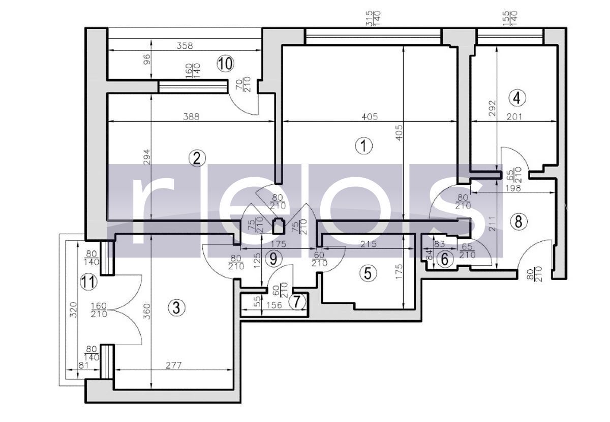 APARTAMENT 3 CAMERE 61MP GARA DE NORD/PLEVNEI SEMIDOMANDAT DUBLU VEDERE - Poză 9