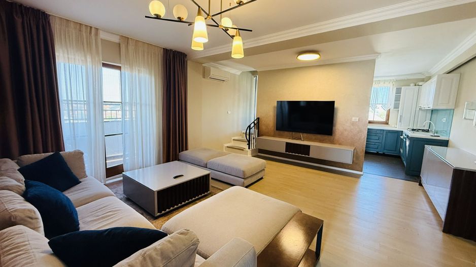 Giroc | 3 camere cu scara interioara |  117 mp | Mobilat-Utilat | 2 parcări - Poză 2