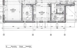 3 camere/ 113 mp/ Cartier Zorilor - Schiță 5