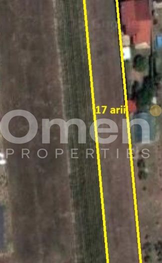 Teren intravilan 17 arii, utilitati la limita proprietatii, de vanzare , Mocira - Poză 5