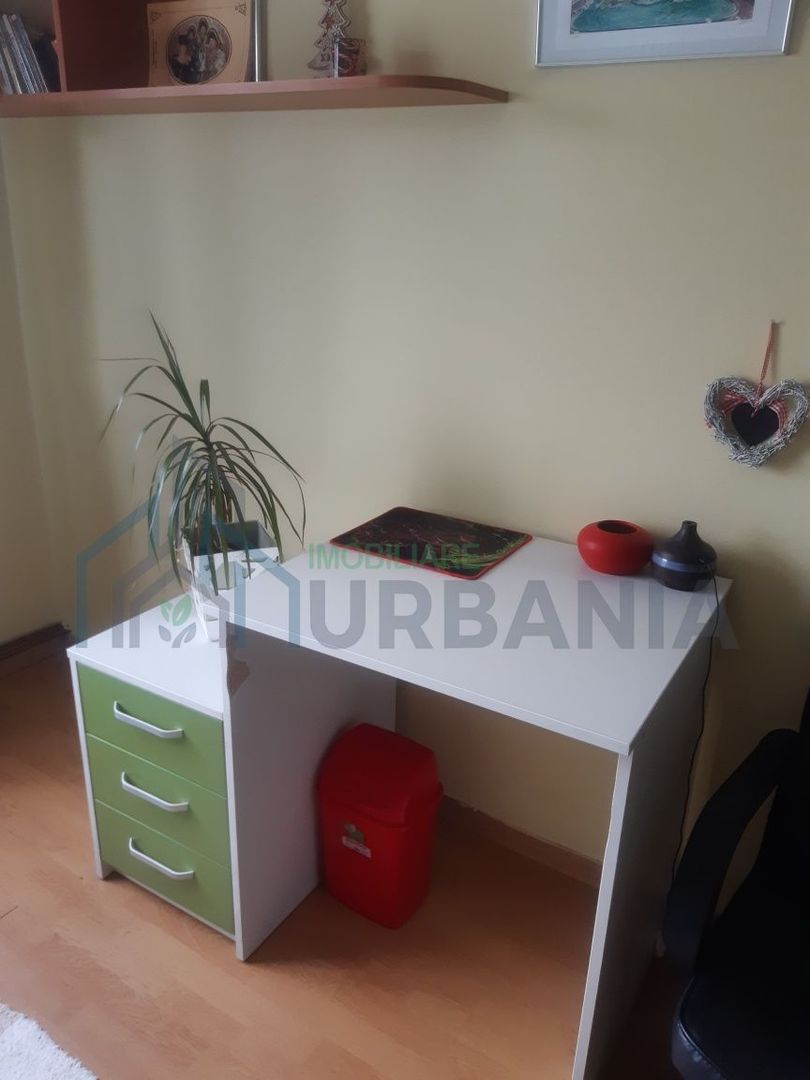 Apartament spatios, 1 camera, 38 mp, mobilat, centrala termica – Centru Iasi - Poză 3