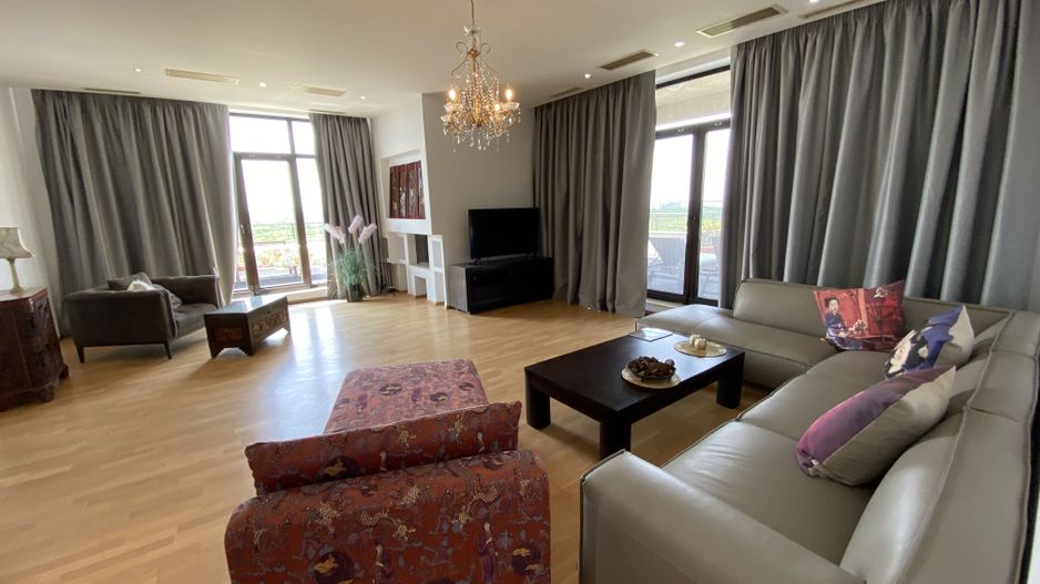 Penthouse 5 camere 250 mp lângă Ambasada SUA , zona Băneasa București - Poză 6