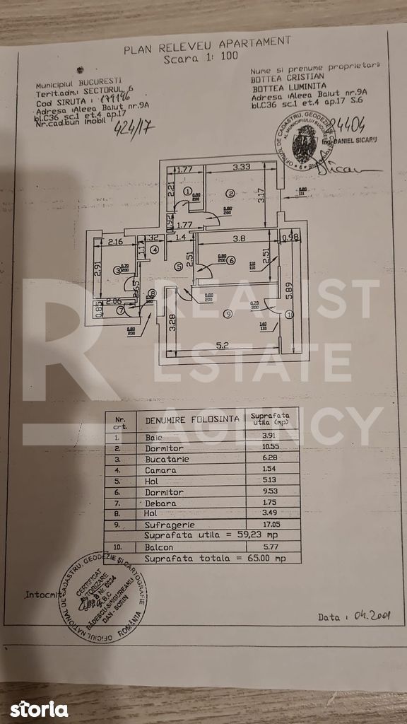 Vânzare, apartament 3 camere, zona Drumul Taberei - Poză 3
