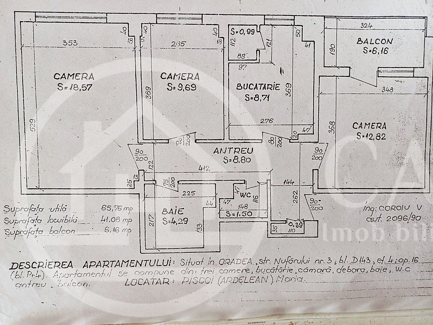 Apartament cu 3 camere de vanzare in zona Nufarul, Oradea - Poză 5