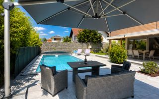 VILĂ DE EXCEPȚIE CU PISCINĂ ȘI GRĂDINĂ DE 1.385 MP | MOGOȘOAIA - Poză 7