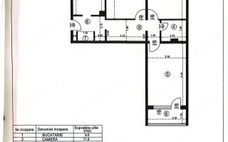 Apartament 3 camere, 72 mp, Alexandru Cel Bun - Iași - Poză 2