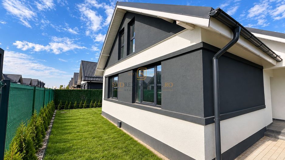 Casă individuală de închiriat, 3 camere, teren 350 mp | Comuna Berceni - Poză 4