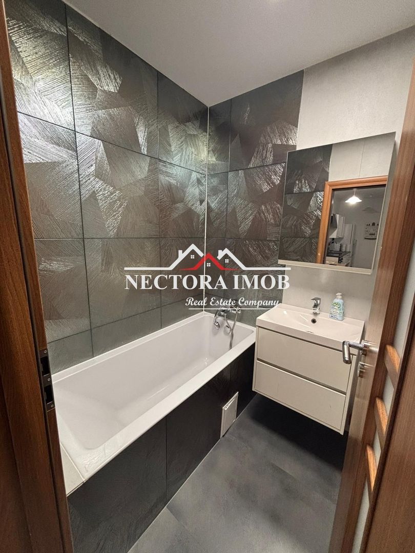 NECTORA IMOB-Apartament 2 camere, Prima Onestilor, 40 mp,Parter,Utilat - Poză 8