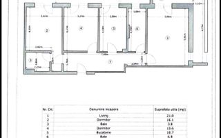 Apartament premium cu 3 camere, suprafață generoasă și loc de parcare - Poză 19