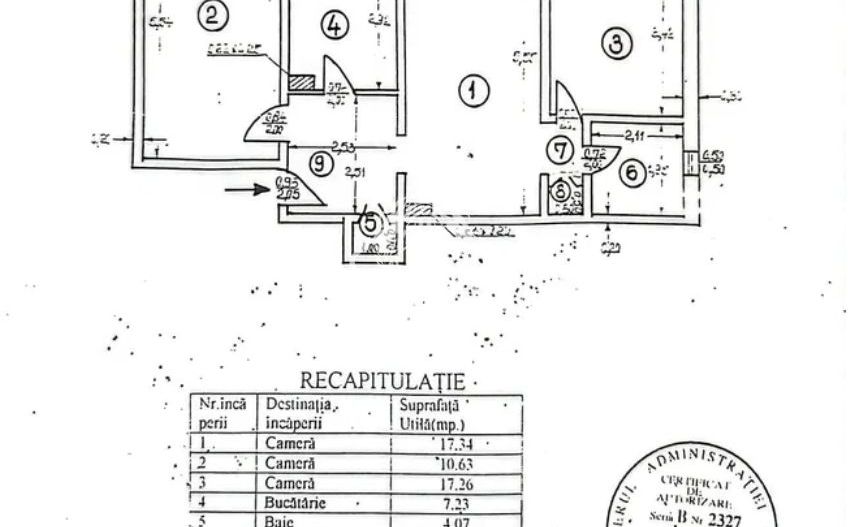 Rahova-Barca | 3 camere | 64mp | Parter | centrala proprie | 119.000 euro - Poză 15