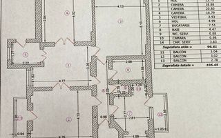 APARTAMENT IN VILA INTERBELICA | UNIRII | ETAJ 1 |READY TO MOVE - Schiță 23