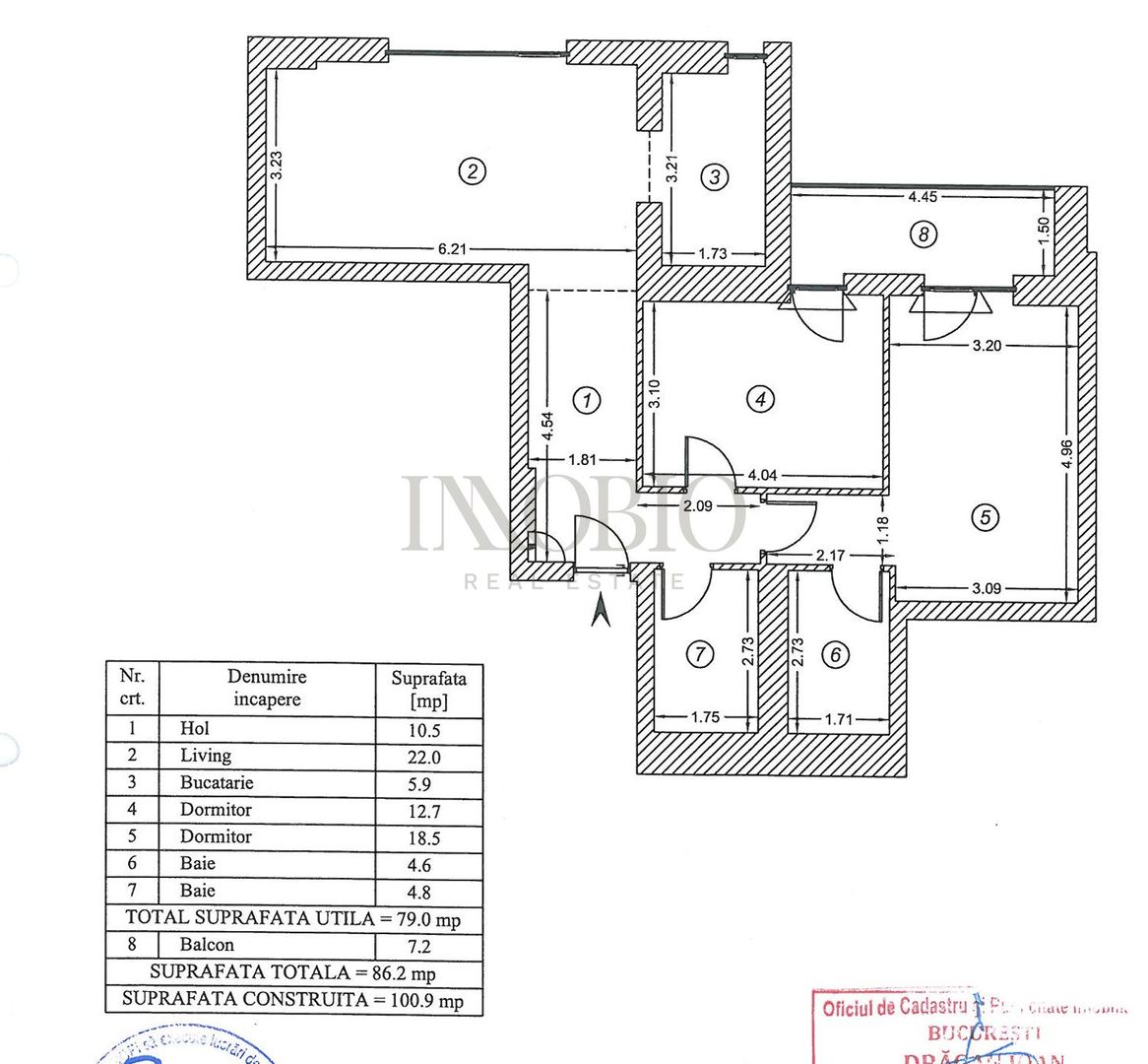 Apartament 3 Camere | One Cotroceni Towers - Poză 12