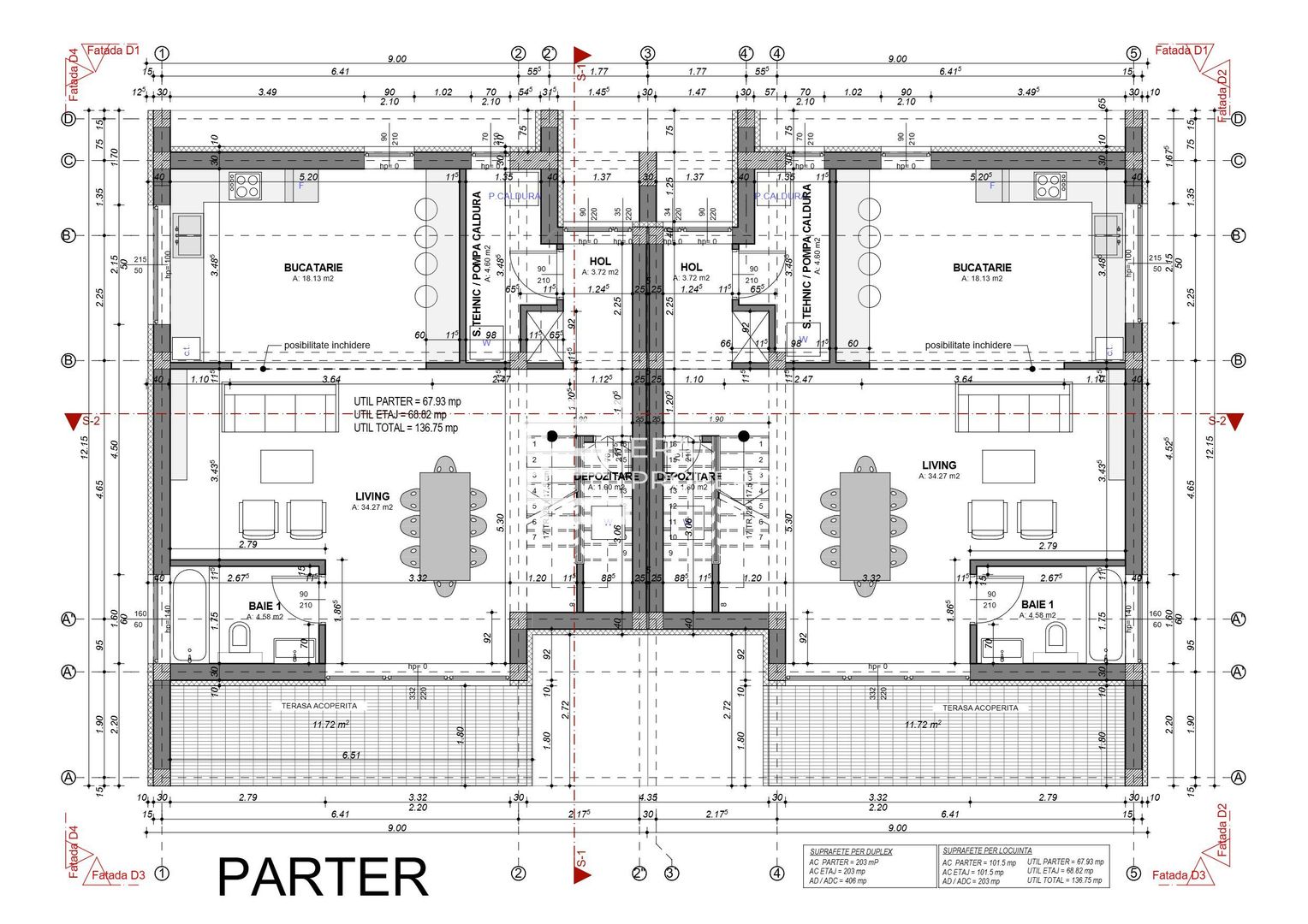 Duplex Modern & Spațios | 134 mp utili & 356 mp teren Sura Mica - Schiță 9