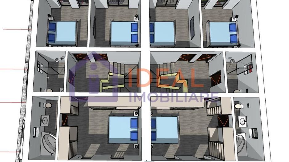 Casa cu 4 camere, pivnita si 300 mp de curte, zona Calea Cisnadiei - Schiță 17