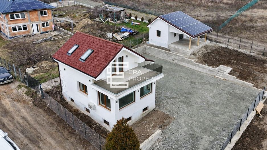 Casă la cheie în Șura Mare, cu priveliște superbă spre Sibiu și munți - Poză 2