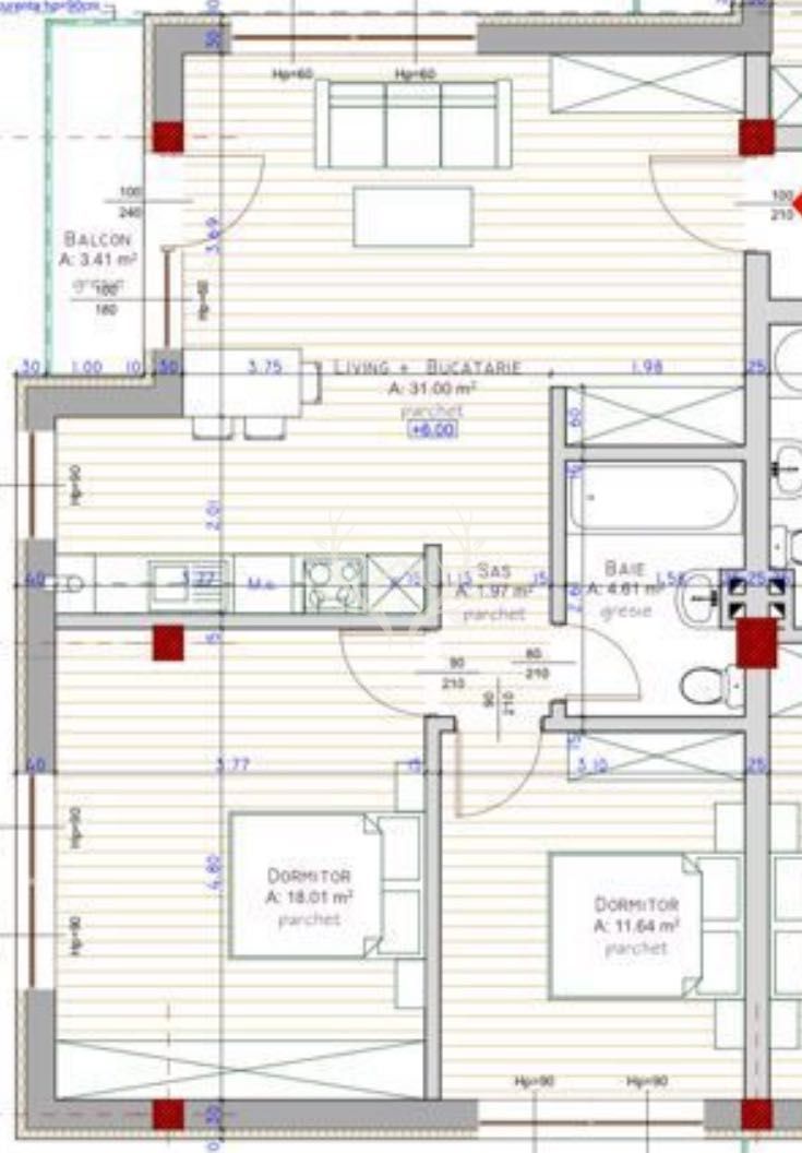 Apartament cu 3 camere, finisaje moderne – Str. Teilor Floresti - Poză 8