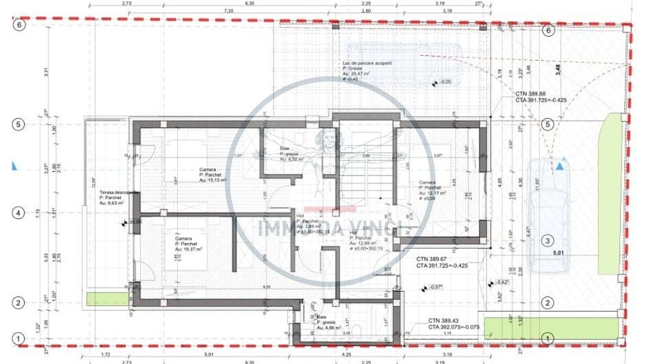 Casa individuala (nu duplex), cartier Iris , str Pomet - Schiță 2