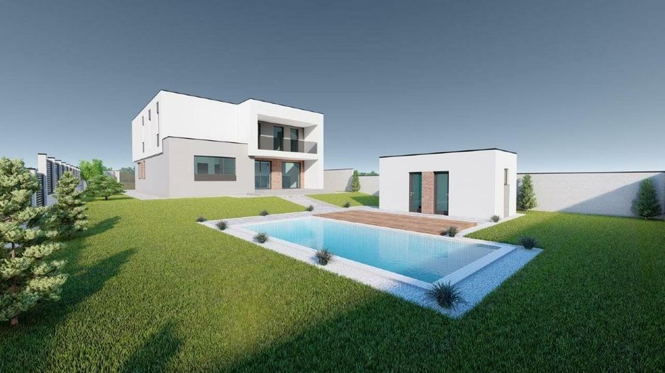 Lux și calitate cu piscina în Dumbravita - Poză 8