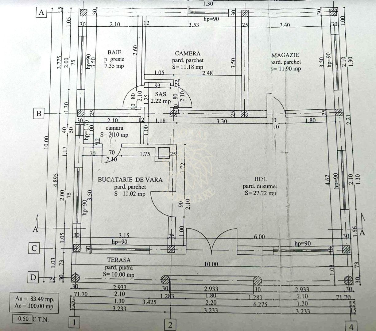 Casa 3 camere 83 mp+terasa 10 mp-teren 800 mp-livada-Livezile - Poză 2
