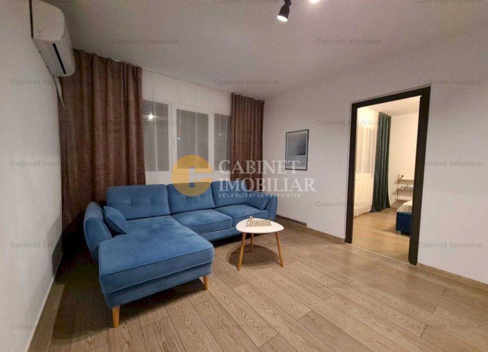 Apartament cu 3 camere - Bloc Fara Risc - Mobilat/Utilat - Podu Ros - Poză 2