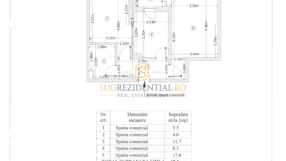 Spatiu comercial de vanzare, chirias activ, Grand Arena Mall, Berceni - Schiță 8