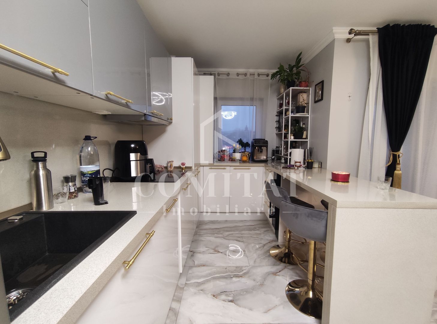 Apartament | 3 camere | Cartierul dambu rotund | zona Mega image - Poză 7