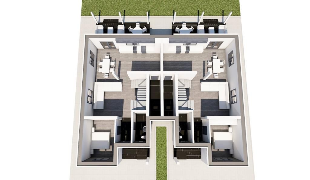 Duplex spatios despatit prin spatiu tehnic - 5 camere - Poză 10