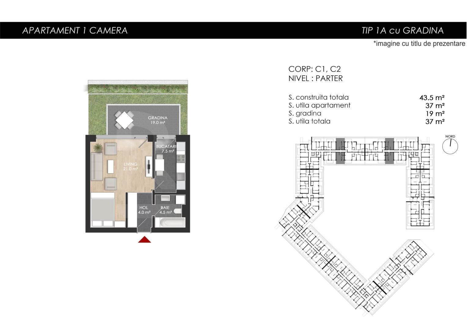 Vânzare, apartament tip studio în zona Bucureștii Noi, București - Poză 10