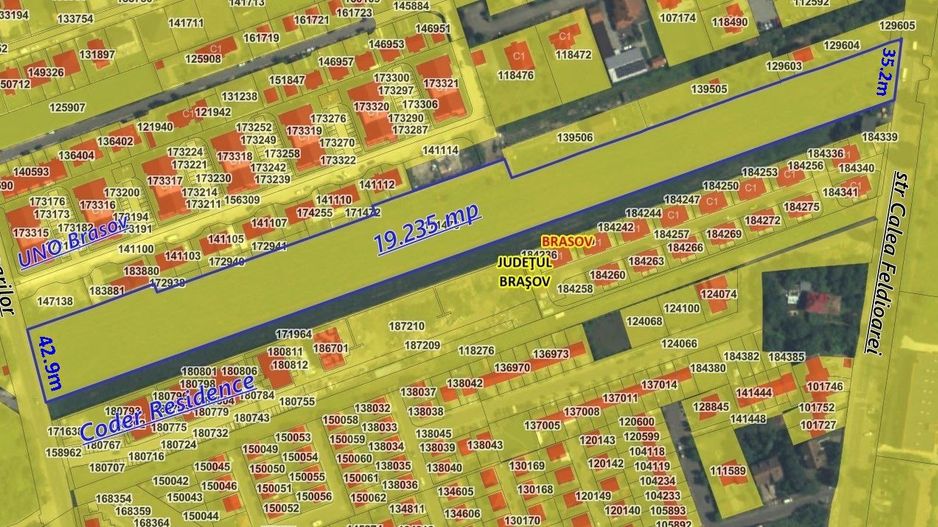 Oportunitate pentru dezvoltare imobiliara teren 19235mp in Brasov - Poză 2