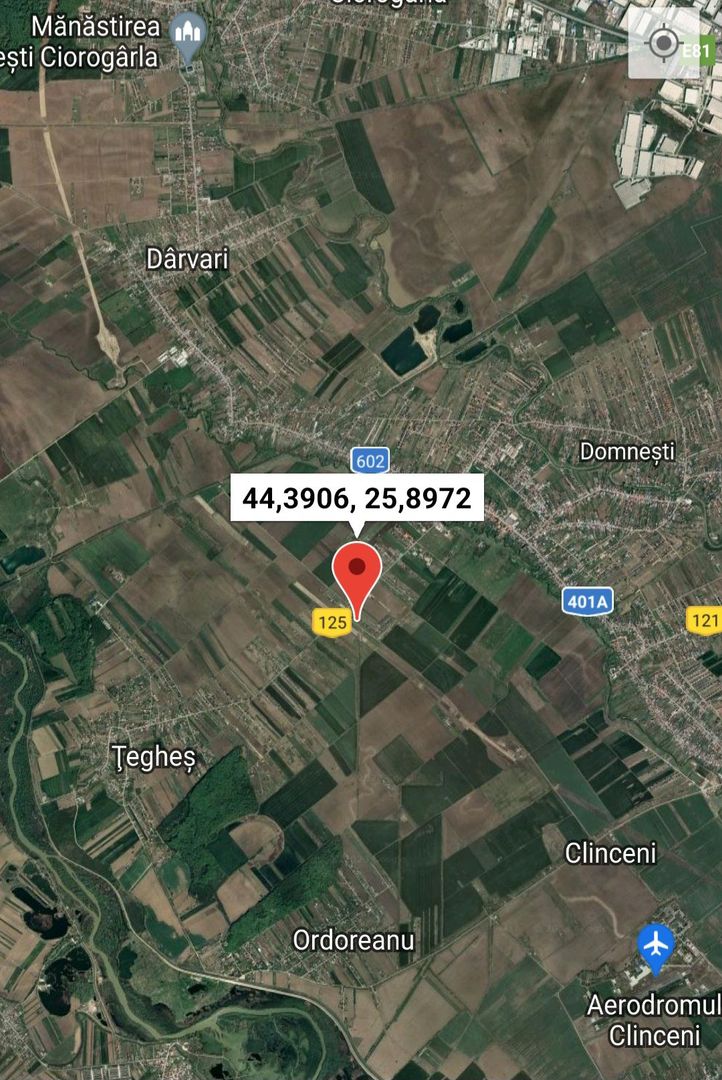 Teren intravilan in comuna Domnesti - sat Teghes - Poză 3