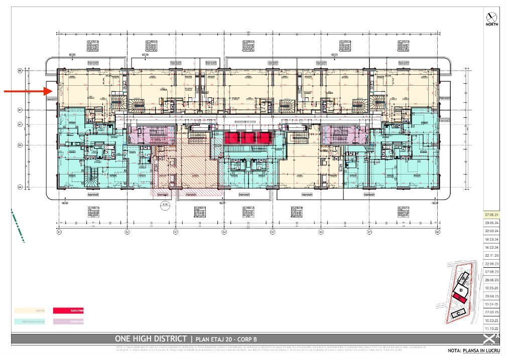 Vânzare, Penthouse cu vedere panoramică, One High District, București - Poză 12
